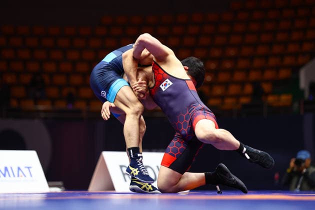 World Ranking Series Ulaanbaatar Open 60kg GR - Akyl Sulaimanov (KGZ) df. Seunghak Kim (KOR)