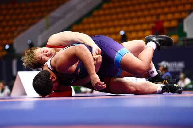 World Ranking Series Ulaanbaatar Open 130kg GR - Kim Minseok (KOR) df. Joginder Rathee (IND)