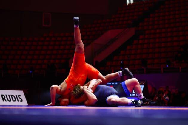 World Ranking Series Ulaanbaatar Open 130kg GR - Kim Minseok (KOR) df. Nambardagva Batbayar (MGL)