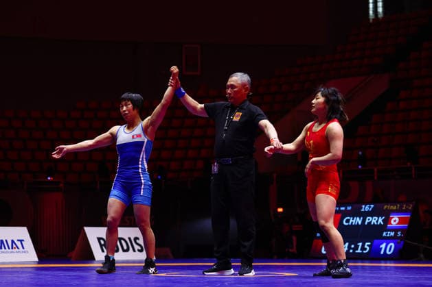 World Ranking Series Ulaanbaatar Open 50kg WW - Son Hyang Kim (PRK) df. Anqi Bao (CHN)