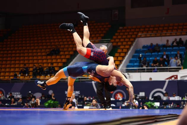 World Ranking Series Ulaanbaatar Open 60kg GR - Akyl Sulaimanov (KGZ) df. Seunghak Kim (KOR)