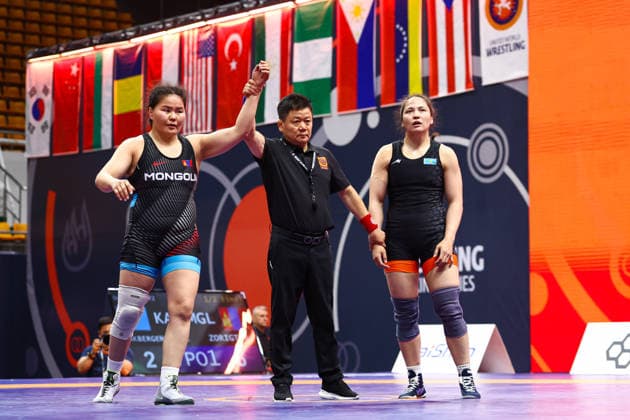 World Ranking Series Ulaanbaatar Open 72kg WW - Bolortungalag Zorigt (MGL) df. Zhamila Bakbergenova (KAZ)