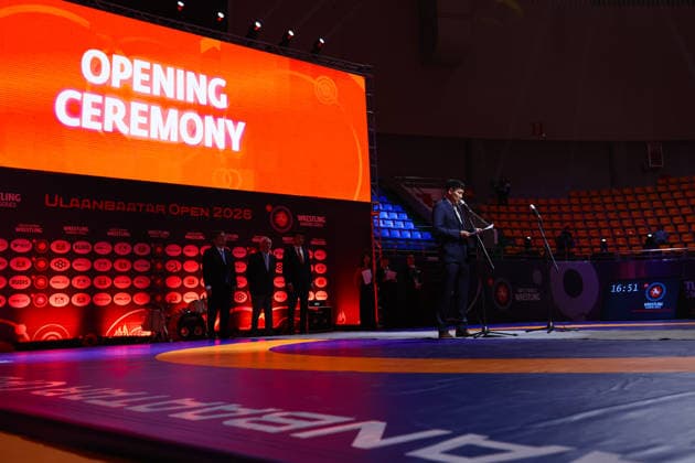 World Ranking Series Ulaanbaatar Open Opening ceremony