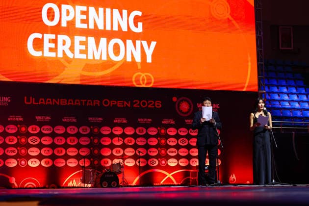 World Ranking Series Ulaanbaatar Open Opening ceremony