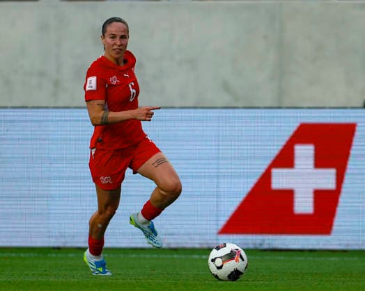 05.06.2026, Fussball, Frauen WM-Qualifikation: Schweiz Malta, Lugano, AIL Arena GÃ raldine Reuteler (6, A-Team Schweiz) beim Flügellauf ein den gegnerischen Strafraum Foto: Urs Ottiger IMAGO Lugano AIL Arena Tessin Switzerland