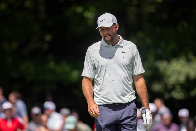 June 5, 2026, Dublin, Ohio, U.S: Scottie Scheffler on the 8th green during the second round of The Memorial Tournament at Muirfield Village Golf Club, Dublin, Ohio. Dublin U.S - ZUMAs304 20260605_zaf_s304_029 Copyright: xScottxStuartx
