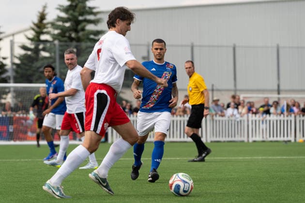 Italian FIFA Legends Tour in Toronto Sebastian Giovinco during the Italians football legends exhibition match as part of the Italian FIFA Legends Tour in Toronto. on June 5, 2026 in Toronto, Canada. (Photo by Leonardo Ramirez Eyepix Group) Copyright: xLeonardoxRamirezx xEyepixxGroupx LR06042026-09374