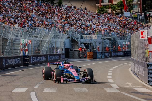 Pierre Gasly (BWT Alpine F1 Team, 10) mit seinem Auto auf der Strecke, Grosser Preis von Monaco, Motorsport, Formel 1, Saison 2026, 05.06.2026 Grosser Preis von Monaco, Motorsport, Formel 1, Saison 2026, 05.06.2026 Copyright: xEibner-Pressefoto AlexanderxNeisx EP_ANS