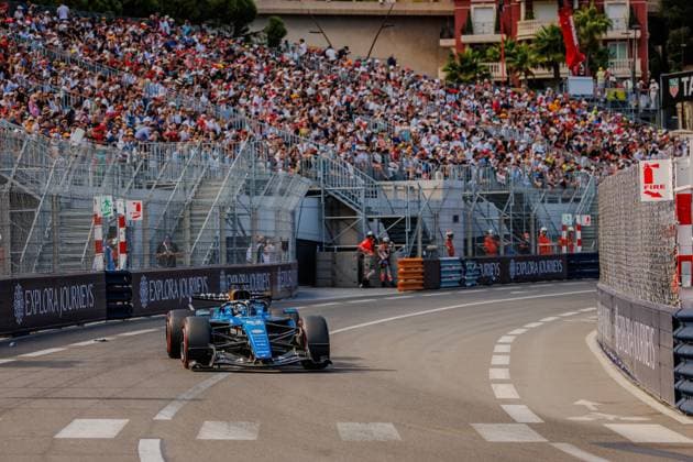 Carlos Sainz (Atlassian Williams F1 Team, 55) mit seinem Auto auf der Strecke, Grosser Preis von Monaco, Motorsport, Formel 1, Saison 2026, 05.06.2026 Grosser Preis von Monaco, Motorsport, Formel 1, Saison 2026, 05.06.2026 Copyright: xEibner-Pressefoto AlexanderxNeisx EP_ANS