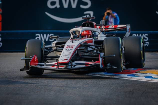 Esteban Ocon (TGR Haas F1 Team, 31) mit seinem Auto auf der Strecke, Grosser Preis von Monaco, Motorsport, Formel 1, Saison 2026, 05.06.2026 Grosser Preis von Monaco, Motorsport, Formel 1, Saison 2026, 05.06.2026 Copyright: xEibner-Pressefoto AlexanderxNeisx EP_ANS