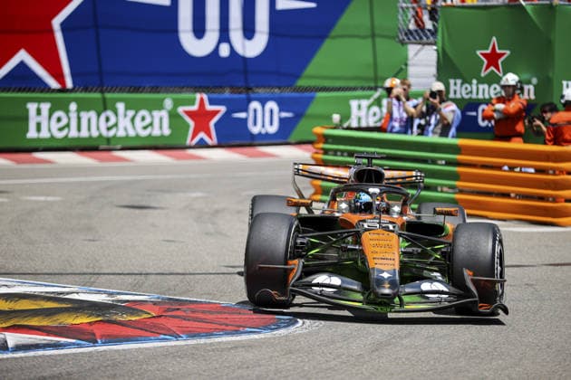 81 Oscar Piastri (AUS) of McLaren Mastercard F1 Team driving the Mercedes MCL40 on track during the FP1 of the FORMULA 1 GRAND PRIX DE MONACO 2026 at the Circuit de Monaco in Monaco, Monaco on Friday June 05, 2026 (Photo by ATP, Tennis Herren Bildagentur Jean Pierre Thill)  Copyright: xJeanxPierrexThill ATPxBildagentur SPPx Sportspressphoto_SPR161389