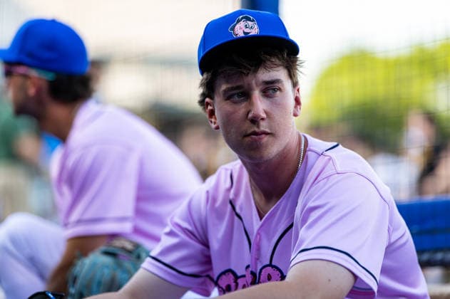 Williamsport Crosscutters v Trenton Thunder - MLB, Baseball Herren, USA Draft League Baseball Nate Bennett of the Trenton Thunder is present before an MLB Draft League baseball game at Trenton Thunder Ballpark in Trenton, United States, on June 5, 2026. Trenton United States  Copyright: xDanxSquicciarinix originalFilename:squicciarini-williams260605_npwJ8.jpg