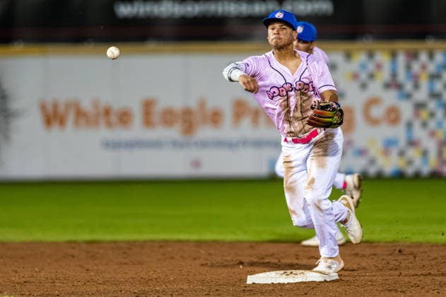 Williamsport Crosscutters v Trenton Thunder - MLB, Baseball Herren, USA Draft League Baseball Joek Rivera of the Trenton Thunder throws the ball during an MLB Draft League baseball game at Trenton Thunder Ballpark in Trenton, United States, on June 5, 2026. Trenton United States  Copyright: xDanxSquicciarinix originalFilename:squicciarini-williams260605_npq6w.jpg