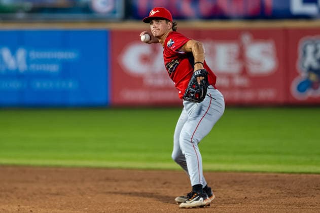 Williamsport Crosscutters v Trenton Thunder - MLB, Baseball Herren, USA Draft League Baseball Addison Smith of the Williamsport Crosscutters throws the ball during an MLB Draft League baseball game at Trenton Thunder Ballpark in Trenton, United States, on June 5, 2026. Trenton United States  Copyright: xDanxSquicciarinix originalFilename:squicciarini-williams260605_npZAv.jpg
