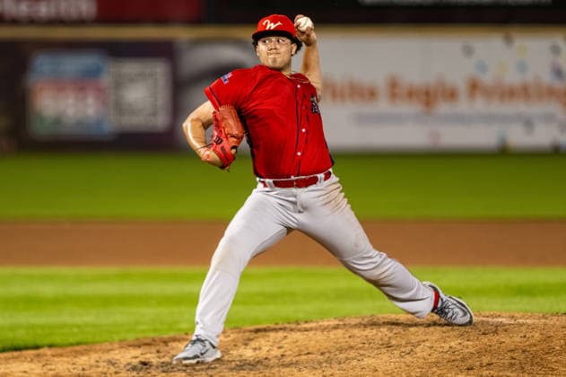 Williamsport Crosscutters v Trenton Thunder - MLB, Baseball Herren, USA Draft League Baseball Jordan Savinon of the Williamsport Crosscutters delivers a pitch during an MLB Draft League baseball game at Trenton Thunder Ballpark in Trenton, United States, on June 5, 2026. Trenton United States  Copyright: xDanxSquicciarinix originalFilename:squicciarini-williams260605_np9Pg.jpg
