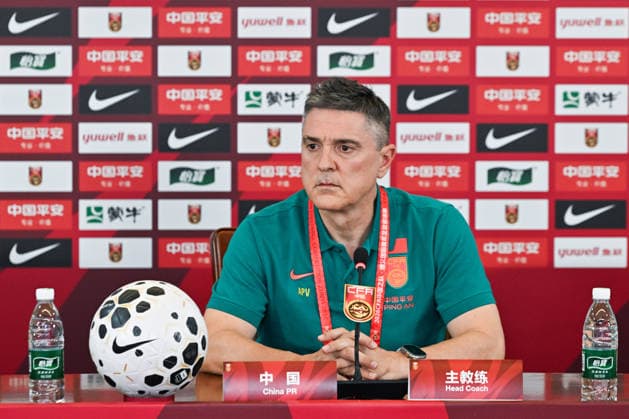 ZUNYI, CHINA - JUNE 05: Antonio Puche Vicente, head coach of China U23 men s national team, Nationalteam attends a press conference, PK, Pressekonferenz ahead of the 2026 Zunyi International Youth Football Invitational Tournament on June 5, 2026 in Zunyi, Guizhou Province of China.  Copyright: xVCGx 111646321464