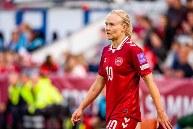 Denmark v Sweden, Women™s World Cup Qualification, Odense, Denmark Odense, Denmark. 05th, June 2026. Pernille Harder (10) of Denmark seen during the Women™s World Cup Qualifier match between Denmark and Sweden at Odense Stadion in Odense. Denmark, Odense  Copyright: xGonzalesxPhoto KentxRasmussenx
