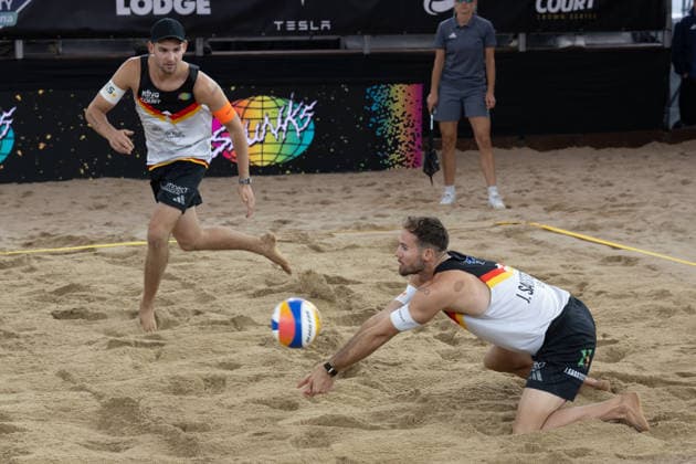 RECORD DATE NOT STATED QUEEN & KING OF THE COURT Hamburg, Germany 06.06.2026 HAMBURG, GERMANY - JUNE 6: Jonas Sagstetter (GER), Benedikt Sagstetter (GER) during the QUEEN & KING OF THE COURT at Hamburg on June 6, 2026 in Hamburg, Germany. Copyright: xBEAUTIFULxSPORTS PeterxWeberx