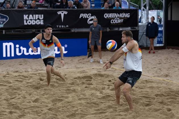 RECORD DATE NOT STATED QUEEN & KING OF THE COURT Hamburg, Germany 06.06.2026 HAMBURG, GERMANY - JUNE 6: Jonas Sagstetter (GER), Benedikt Sagstetter (GER) during the QUEEN & KING OF THE COURT at Hamburg on June 6, 2026 in Hamburg, Germany. Copyright: xBEAUTIFULxSPORTS PeterxWeberx