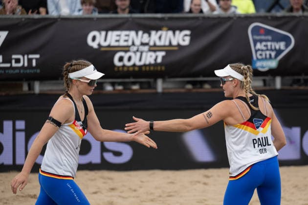 RECORD DATE NOT STATED QUEEN & KING OF THE COURT Hamburg, Germany 06.06.2026 HAMBURG, GERMANY - JUNE 6: Melanie Paul (GER), Lea Kunst (GER) during the QUEEN & KING OF THE COURT at Hamburg on June 6, 2026 in Hamburg, Germany. Copyright: xBEAUTIFULxSPORTS PeterxWeberx
