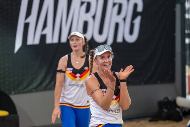 RECORD DATE NOT STATED QUEEN & KING OF THE COURT Hamburg, Germany 06.06.2026 HAMBURG, GERMANY - JUNE 6: Melanie Paul (GER), Lea Kunst (GER) during the QUEEN & KING OF THE COURT at Hamburg on June 6, 2026 in Hamburg, Germany. Copyright: xBEAUTIFULxSPORTS PeterxWeberx