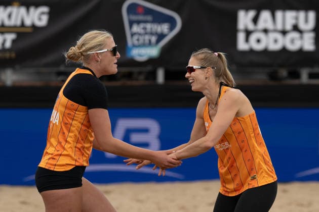 RECORD DATE NOT STATED QUEEN & KING OF THE COURT Hamburg, Germany 05.06.2026 HAMBURG, GERMANY - JUNE 5: Kim van de Velde (GER), Brecht Piersma (NED) during the QUEEN & KING OF THE COURT at Hamburg on June 5, 2026 in Hamburg, Germany. Copyright: xBEAUTIFULxSPORTS PeterxWeberx