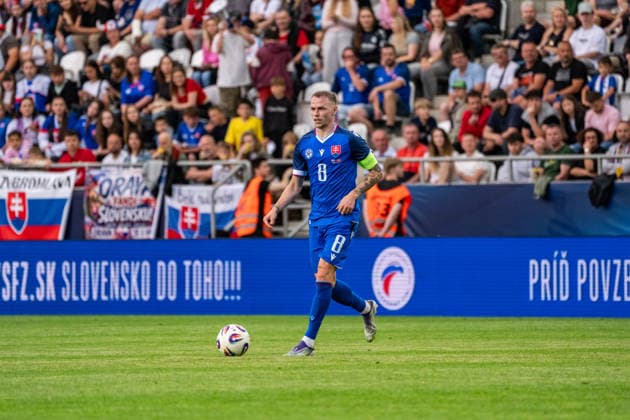 Slovakia v Montenegro - International Friendly, Länderspiel, Nationalmannschaft Match Ondrej Duda of Slovakia in action during the international friendly match between Slovakia and Montenegro at Kosicka Futbalova Arena in Kosice, Slovakia, on June 5, 2026. Kosice Slovakia  Copyright: xMatejxSaganx originalFilename:sagan-slovakia260605_npw86.jpg