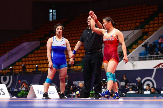 World Ranking Series Ulaanbaatar Open 68kg WW - Delgermaa Enkhsaikhan (MGL) df. Sol Gum Pak (PRK)