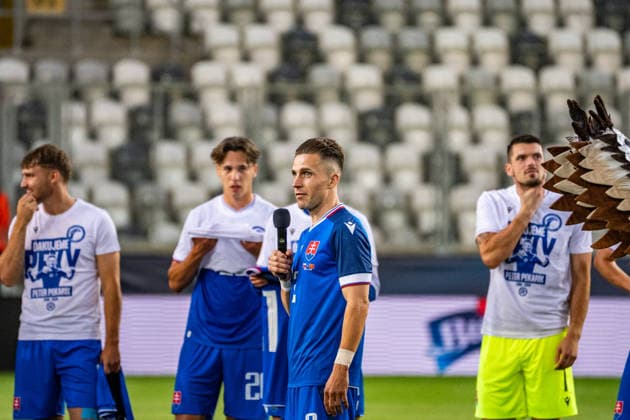 Slovakia v Montenegro - International Friendly, Länderspiel, Nationalmannschaft Match Peter Pekarik of Slovakia in action after the international friendly match between Slovakia and Montenegro at Kosicka Futbalova Arena in Kosice, Slovakia, on June 5, 2026. Kosice Slovakia  Copyright: xMatejxSaganx originalFilename:sagan-slovakia260605_npTAT.jpg