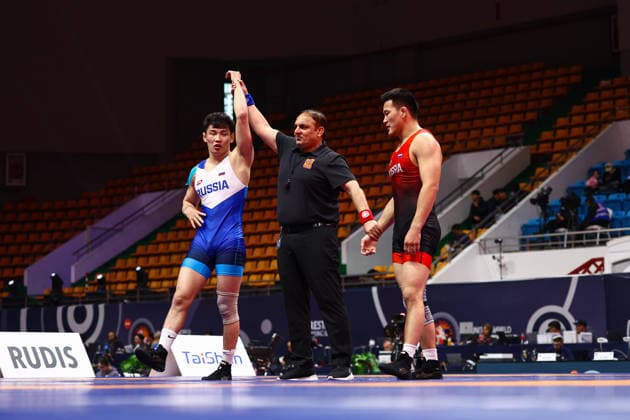 World Ranking Series Ulaanbaatar Open 74kg FS - Tamir Eshinimaev (RUS) df. Tumen Bodiev (RUS)