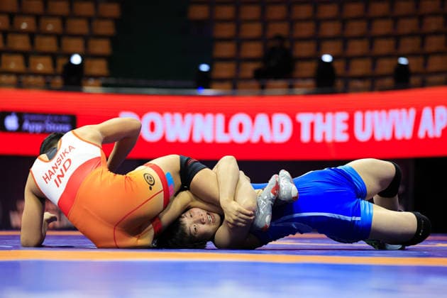 Wrestling Ranking Series Ulaanbaatar Open 55kg WW - Hyogyong Choe (PRK) df. Hansika Lamba (IND)