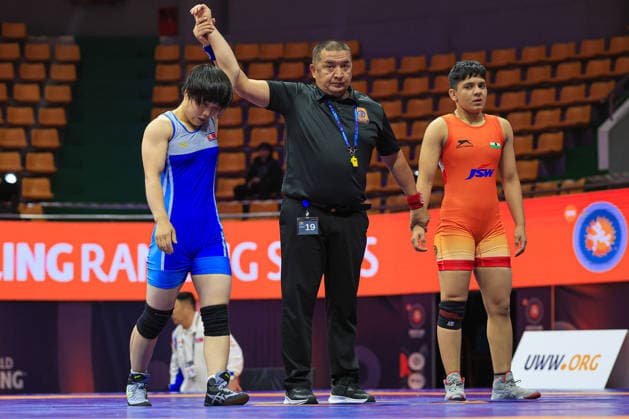 Wrestling Ranking Series Ulaanbaatar Open 55kg WW - Hyogyong Choe (PRK) df. Hansika Lamba (IND)
