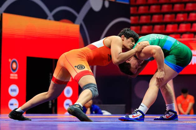 Wrestling Ranking Series Ulaanbaatar Open 62kg WW - Bilyana Zhivkova Dudova (BUL) df. Mansi Mansi (IND)
