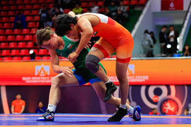 Wrestling Ranking Series Ulaanbaatar Open 62kg WW - Bilyana Zhivkova Dudova (BUL) df. Mansi Mansi (IND)