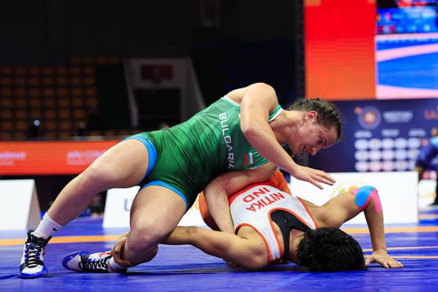 Wrestling Ranking Series Ulaanbaatar Open 62kg WW - Bilyana Zhivkova Dudova (BUL) df. Nitika Nitika (IND)