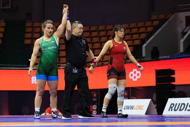 Wrestling Ranking Series Ulaanbaatar Open 62kg WW - Bilyana Zhivkova Dudova (BUL) df. Subeen Jo (KOR)