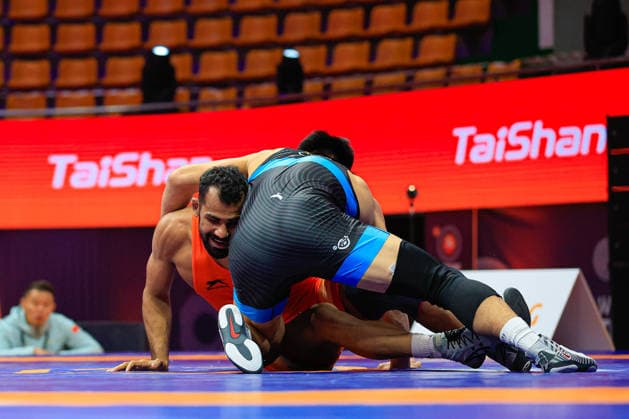 Wrestling Ranking Series Ulaanbaatar Open 74kg FS - Jaideep Jaideep (IND) df. Batuqinggele Batuqinggele (CHN)