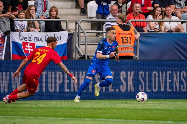 Slovakia v Montenegro - International Friendly, Länderspiel, Nationalmannschaft Match Peter Pekarik of Slovakia in action during the international friendly match between Slovakia and Montenegro at Kosicka Futbalova Arena in Kosice, Slovakia, on June 5, 2026. Kosice Slovakia  Copyright: xMatejxSaganx originalFilename:sagan-slovakia260605_npheg.jpg