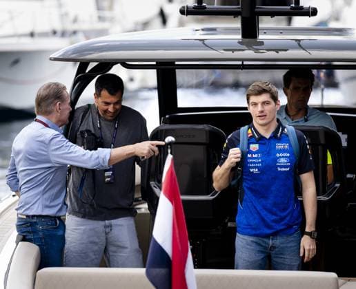 MONACO - Max Verstappen (Red Bull Racing) arrives ahead of the third free practice session at the Circuit de Monaco in the run-up to the Monaco Grand Prix. ANP SEM VAN DER WAL xVIxANPxSportx xxANPxIVx 560253625 originalFilename: 560253625.jpg