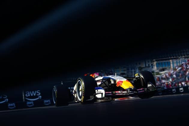 30 LAWSON Liam (nzl), Visa Cash App RB F1 Team VCARB03, action Monte Carlo Monaco