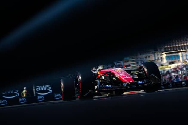16 LECLERC Charles (mco), Scuderia Ferrari SF-26, action Monte Carlo Monaco