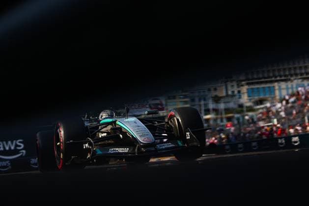 12 KIMI ANTONELLI Andrea (ita), Mercedes AMG F1 Team W17, action Monte Carlo Monaco