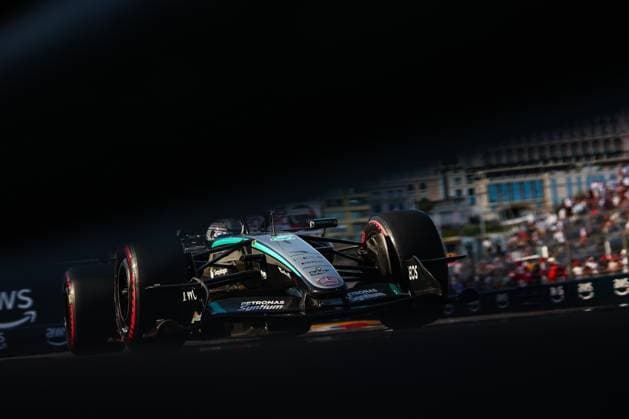 12 KIMI ANTONELLI Andrea (ita), Mercedes AMG F1 Team W17, action Monte Carlo Monaco