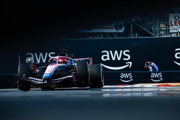 43 COLAPINTO Franco (arg), Alpine F1 Team A526, action Monte Carlo Monaco