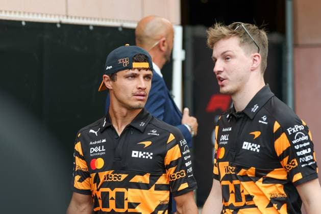 Lando Norris (McLaren Formula 1 Team 1) im Paddock, 3 Freies Training, Grosser Preis von Monaco, Motorsport, Herren, Formel 1, 06.06.2026 Monte Carlo Monaco MCO