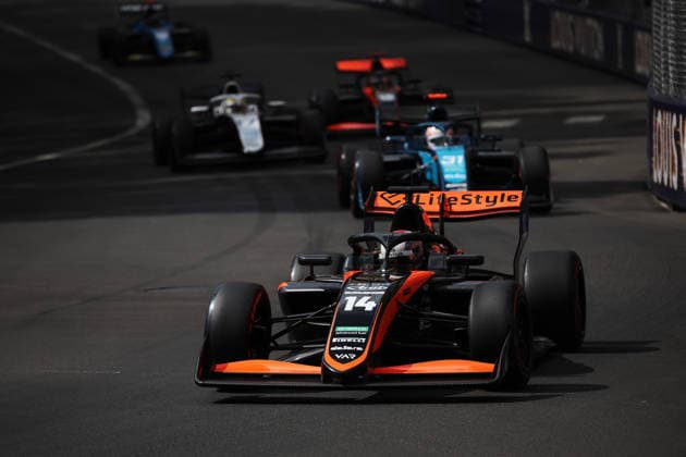 AUTO - FORMULA 3 2026 - MONACO 14 YAMAKOSHI Hiyu (jpn), Van Amersfoort Racing, Dallara F3 2025, action during the 2nd round of the 2026 FIA Formula 3 Championship from June 5 to 7, 2026 on the Circuit de Monaco, in Monte-Carlo, Monaco - Monte-CarloMonaco  Copyright: xEricxAlonsox