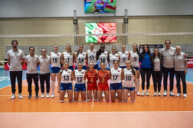 Hungary x Portugal - CEV Volleyball European League 2026 - Pavilhao de Desportos de Vila da Conde in Vila da Conde, Portugal  Copyright: xPedroxLoureiro SportsxPressxPhotox Sportspressphoto_SPR161541