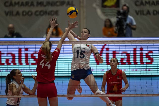 Hungary x Portugal - CEV Volleyball European League 2026 - Pavilhao de Desportos de Vila da Conde in Vila da Conde, Portugal  Copyright: xPedroxLoureiro SportsxPressxPhotox Sportspressphoto_SPR161557