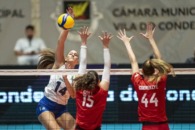 Hungary x Portugal - CEV Volleyball European League 2026 - Pavilhao de Desportos de Vila da Conde in Vila da Conde, Portugal  Copyright: xPedroxLoureiro SportsxPressxPhotox Sportspressphoto_SPR161561