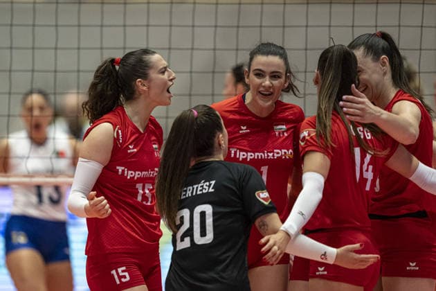 Hungary x Portugal - CEV Volleyball European League 2026 - Pavilhao de Desportos de Vila da Conde in Vila da Conde, Portugal  Copyright: xPedroxLoureiro SportsxPressxPhotox Sportspressphoto_SPR161577